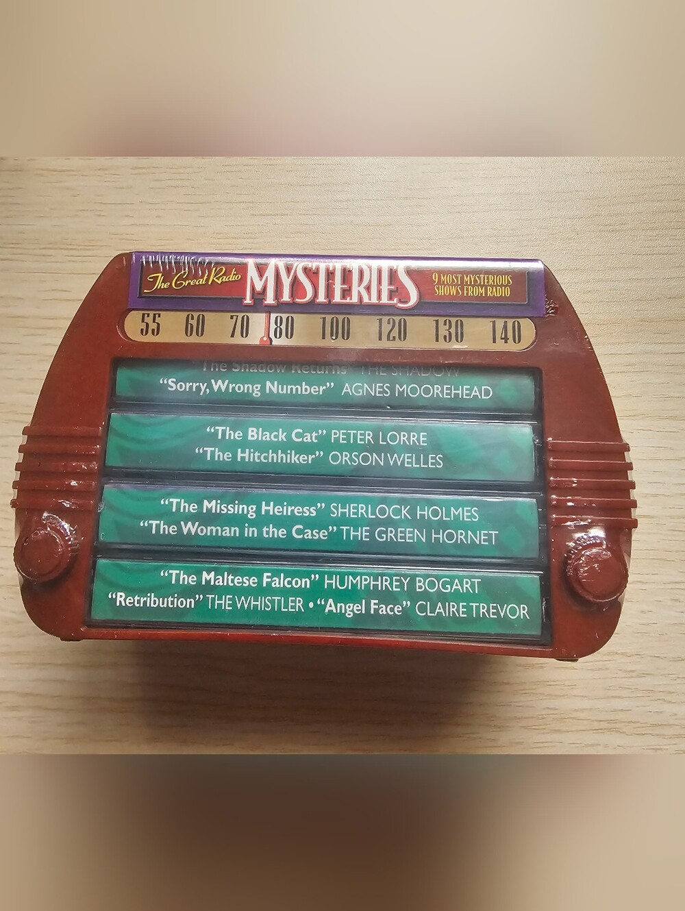 Radio Spirits “The Great Radio Mysteries” Cassette Collection – NEW & SEALED